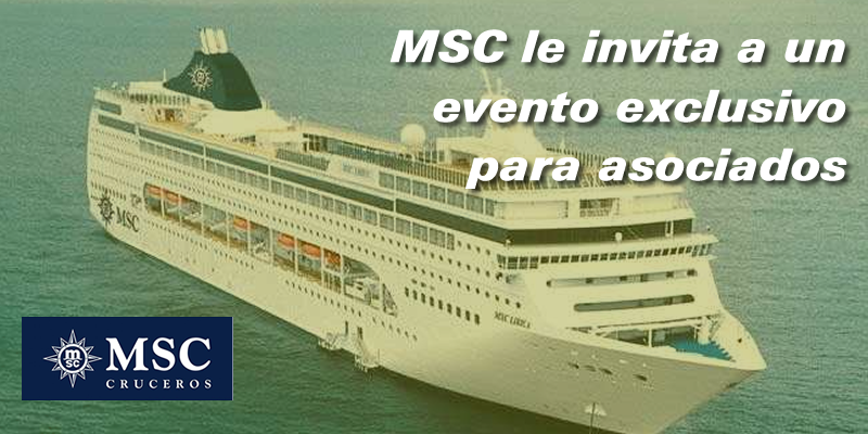 Evento exclusivo para asociados en el MSC Lirica