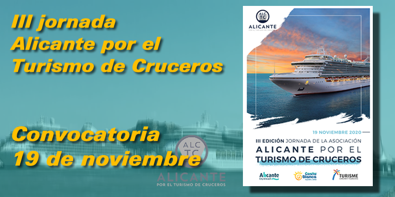 Convocatoria III Jornada Alicante por el Turismo de Cruceros