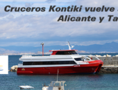 Cruceros Kontiki reanuda su actividad entre Alicante y Tabarca